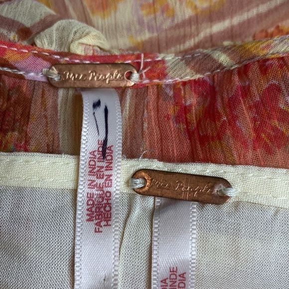 Free People Dress Free Spirit BoHo Floral Maxi Dress - Picture 14 of 15